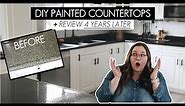 How to Paint Countertops | Rustoleum Countertop Paint + Review 4 years later!
