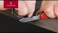 Victorinox | How to Sharpen Your Pocket Knives for Experienced Users