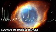 Hubble images converted to sound | Hubble image of helix nebula converted to sound