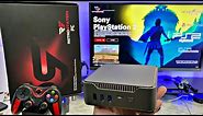 RETROSTATION PC - Best Retro Game Console 2021 - 53,000 Games - 2 Wireless Controllers - Windows 10