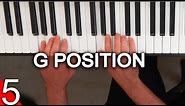 Playing in G Position and More - Home Piano Course 5