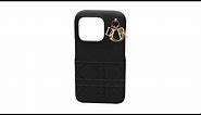 Iphone 15 Pro Case Dior Black