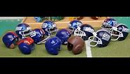 New York Giants Football Helmet History