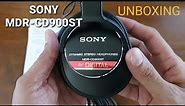 Sony MDR-CD900ST - Unboxing