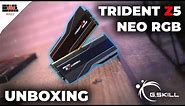 Unboxing The Powerful Trident Z Neo RGB 2x32gb 6000mhz