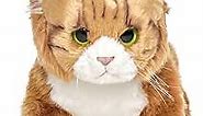Bearington Manny The Tabby Cat Plush, 10.5 Inch Orange Cat Stuffed Animal