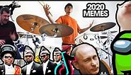 THE BEST 2020 MEMES on DRUMS!