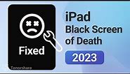 How to Fix iPad Black Screen of Death / Won't Turn On [2023]