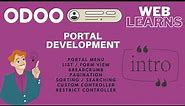 Odoo website portal development | Portal development