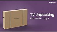 Unboxing your 55” – 77” TV | Samsung US