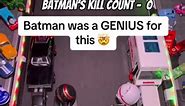 Batman goes beast mode 😱 batman goes crazy in the batmobile