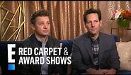 Will Jeremy Renner & Paul Rudd Spoil "Endgame"? | E! Red Carpet & Award Shows
