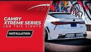 Hirev Sports 2018-23 Toyota Camry Xtreme Series Tailights Installation