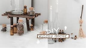 DIY Twig Bench & Witch's Broom | Witch Inspired Decor | DIY Halloween Decor