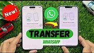 How to Transfer WhatsApp Chats Without Backup ( iPhone to iPhone )