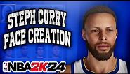 BEST STEPH CURRY FACE CREATION ON NBA 2K24!! (MOST ACCURATE)