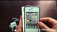 White LifeProof case for iPhone 4 & 4S unboxing (2nd Gen)
