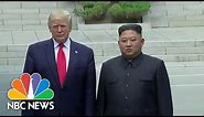 Watch Historic Meeting Between Trump, Kim Jong Un In The DMZ | NBC News