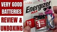 Energizer MAX AAA Batteries 4 Pack - Unboxing & Review