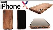 iPhone X - TOAST Real Wood Cover For iPhone X! [Review]