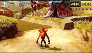Crash Bandicoot N. Sane Trilogy (PS5) 4K HDR Gameplay - (100% Full Game)