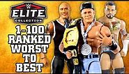WWE Elite Series 1-100 Ranked From WORST to BEST! 100-90