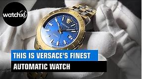 This is Versace’s finest automatic watch!