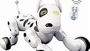 Dimple DC13991 Interactive Robot Puppy with Wireless Remote Control Kids Robotic Toy Electronic Pet RC Animal Dog Toy #1 for Kids That Sings, Dances, Eye Mode, Speaks for Boys/Girls