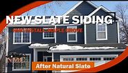 NMC Installs new Natural Slate Siding in Maple Grove