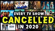 23 TV Shows That Just Got Cancelled In 2020