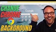 How to Change Google Chrome Background & Customize it