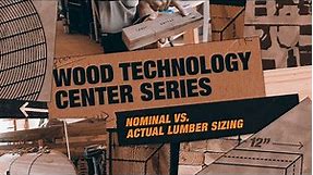 Nominal vs. Actual Lumber Sizing