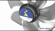 FE2Owlet ECblue - axial fan