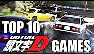 My TOP 10 Favorite INITIAL D Games