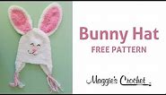 Bunny Hat Free Crochet Pattern - Right Handed