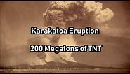 Explosion Size Comparison (TNT Equivalent)