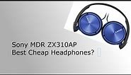 SonyMDR ZX310AP Review | Best Budget Headphones?
