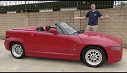 The Alfa Romeo RZ Is One of the Strangest 1990s Sports Cars