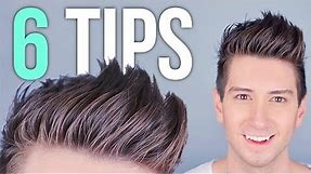 6 Tips for Styling Tall Hair | Men's Hairstyles