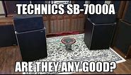 Technics SB7000A speaker test and review. Are they any good??