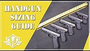 Handgun Sizing Guide: How to Pick the Right Sized Pistol for Self Defense 💥