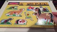 Animals Sound Puzzle for kids. Learning sounds of animals.