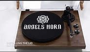 Angels Horn-Turntable Record Player | HOW TO SETUP YOUR TURNTABLE !