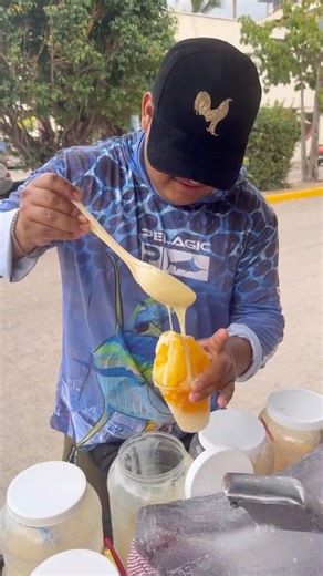 Raspados De Frutas Naturales Mexicanos Pirulines R De Guayabitos #frankygsdj #fyp #raspando