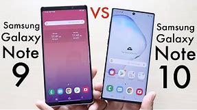 Samsung Galaxy Note 10 Vs Samsung Galaxy Note 9! (Comparison) (Review)