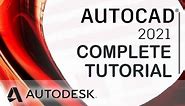 AutoCAD 2021 - Tutorial for Beginners in 11 MINUTES! [ COMPLETE]