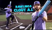 Hitting with the 2024 Rawlings CLOUT AI | BBCOR Baseball Bat Review (vs. Rawlings Icon & L.S. Atlas)