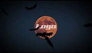 Halloween Bats Logo Reveal | After Effects Templates - Motion Array