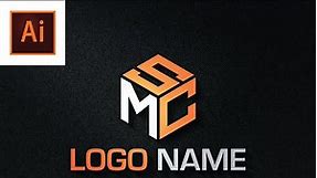 SMC logo design bangla tutorial*EPISODE-#19*Logo maker M **new tips**