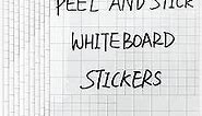 Clear Dry Erase Board Paper-Whiteboard for Fridge-Clear Contact Paper Sheets for Wall-Adhesive Dry Erase Board Sticker for Desk/Refrigerator/Office/Classroom/Wallpaper(8.27''X11.69''X10 Pcs)